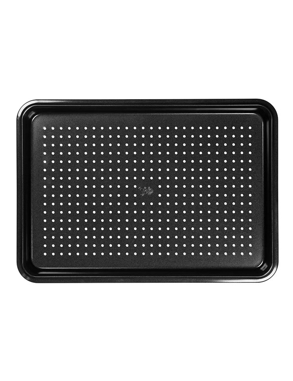  Tala Aluminium 40cm Non-stick Crisper Baking Tray Black 