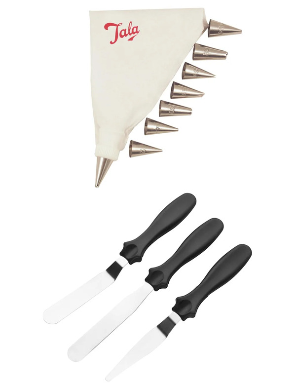  Tala Steel Spatulas And Icing Bag Set Multi 