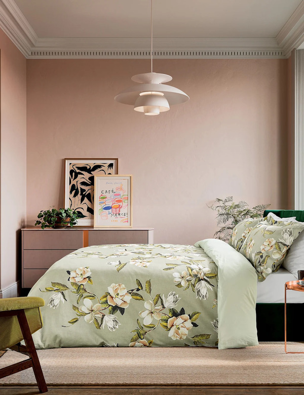  Ted Baker Opal Floral Bedding Set Green Mix 