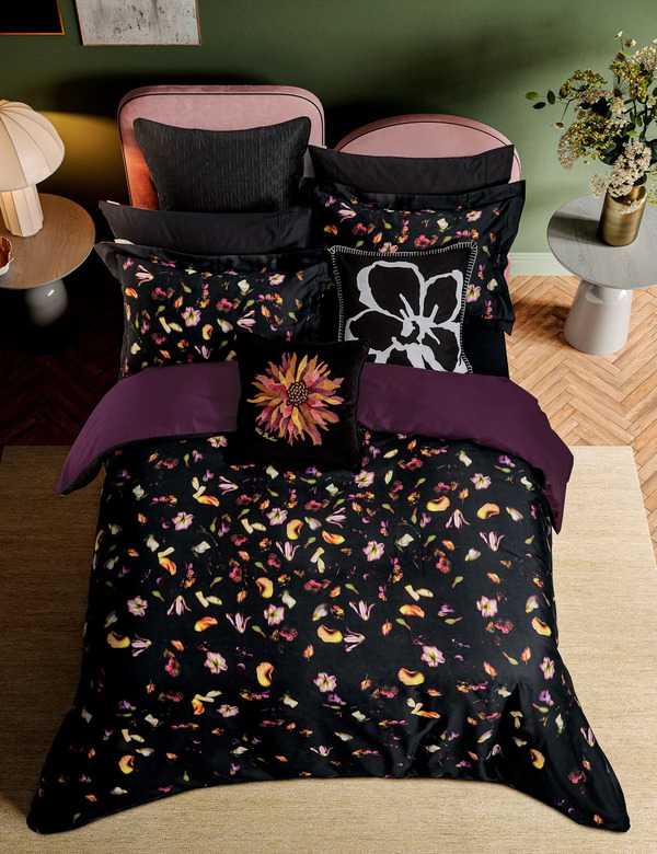  Ted Baker Pure Cotton Scattered Floral Bedding Set Multi 