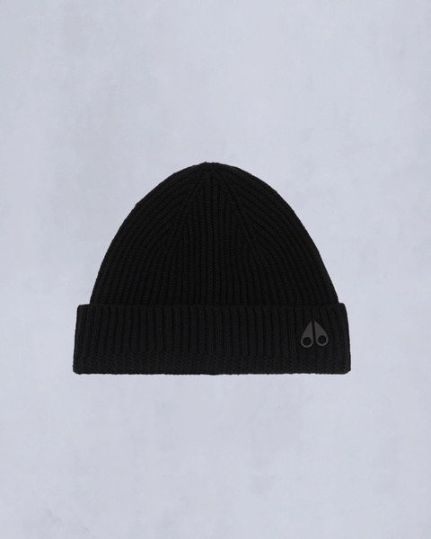  Moose Knuckles Moose Knuckles - Logo Ribbed Beanie  