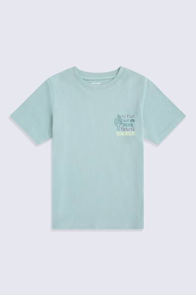  Animal Jacob Kids Graphic T Shirt   Green 