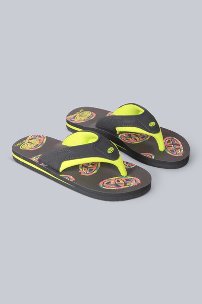  Animal Jekyl Kids Flip Flops   Green 