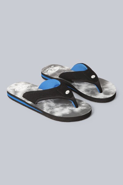  Animal Jekyl Kids Flip Flops   Grey 