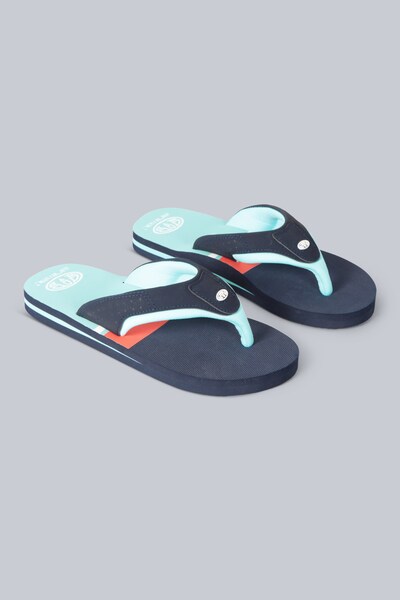  Animal Jekyl Kids Flip Flops   Turquoise 