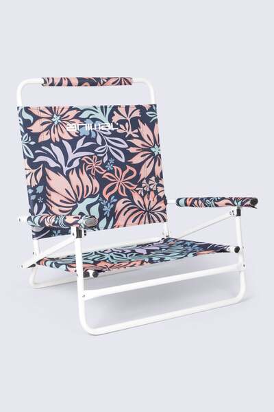  Animal Printed Low Folding Beach Chair   Green 
