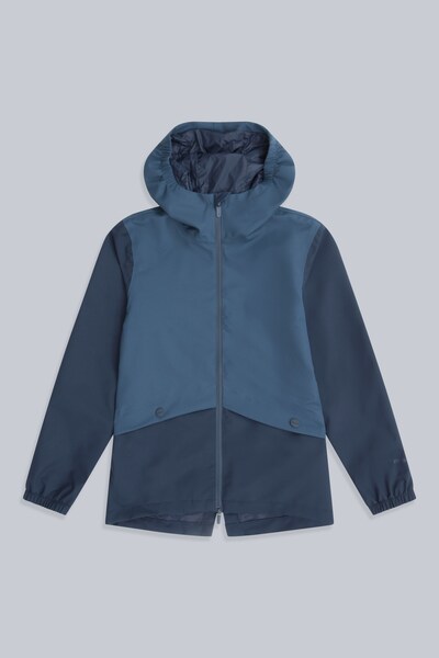  Animal Rainscape Kids Waterproof Jacket   Blue 