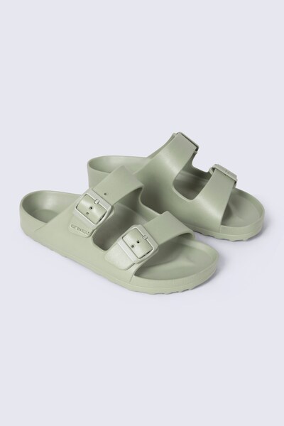  Animal Shore Women's Sliders   Green 
