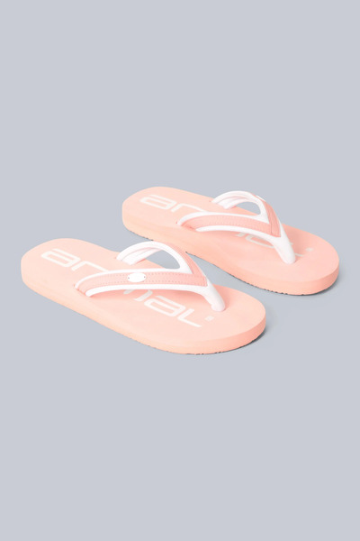  Animal Swish Kids Flip Flops   Pink 