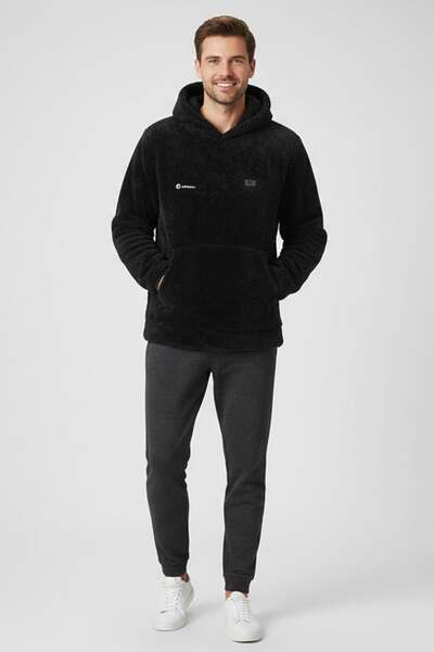  Anniou Clothing Dual Control Men's Heated Fleece Hoodie 