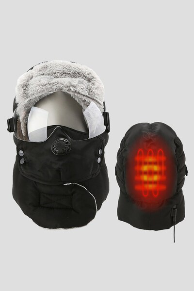  Anniou Clothing Heated Ski Mask Unisex 