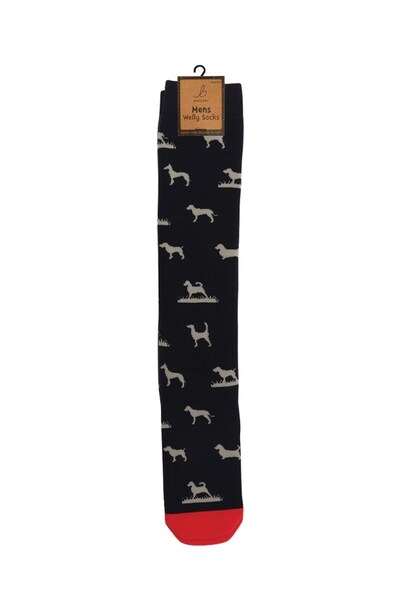  Bartleby Mens Outdoor Funky Patterned Welly Socks 