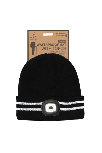  Bartleby Waterproof Reflective Unisex Beanie Hat With Led 