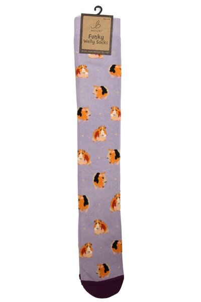  Bartleby Womens Outdoor Funky Patterned Welly Socks 