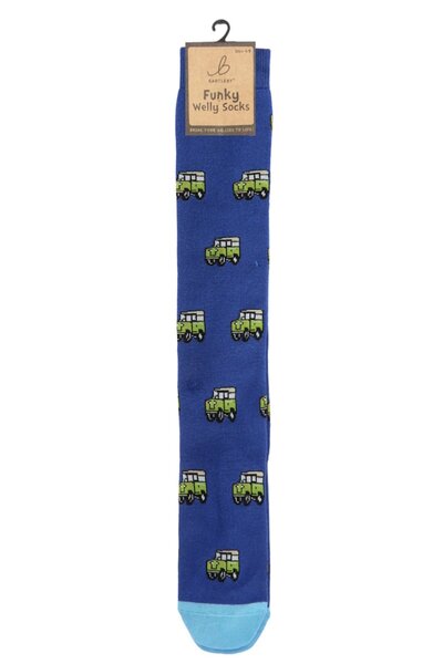  Bartleby Womens Outdoor Funky Patterned Welly Socks 