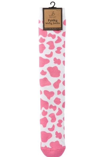  Bartleby Womens Outdoor Funky Patterned Welly Socks 