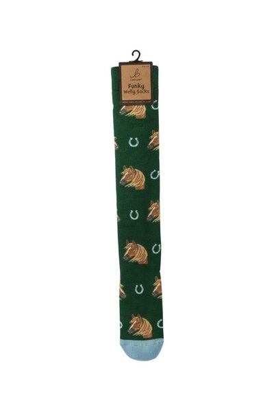  Bartleby Womens Outdoor Funky Patterned Welly Socks 