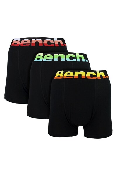  Bench Arnav 3 Pack Mens Cotton Breathable Boxers 