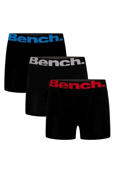  Bench Macron 3 Pack Mens Cotton Breathable Boxers 