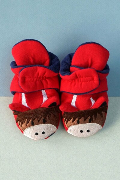  Blade & Rose Highland Cow Baby Booties 
