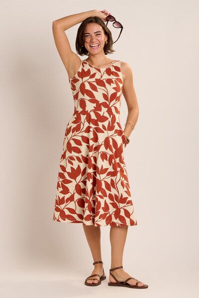  Brakeburn Adla Womens Midi Dress 