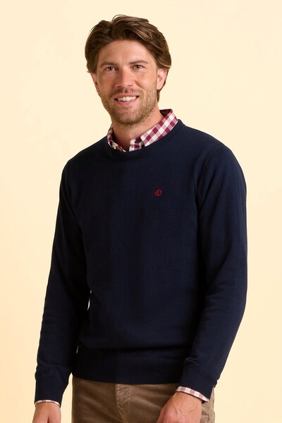  Brakeburn Atworth Mens Crew Neck Jumper 