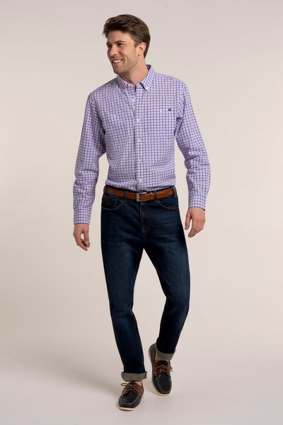  Brakeburn Stevenston Mens Check Shirt 