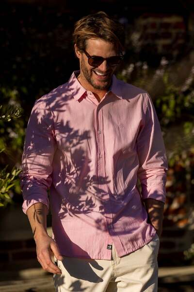  Brakeburn Tamerton Mens Stripe Shirt 