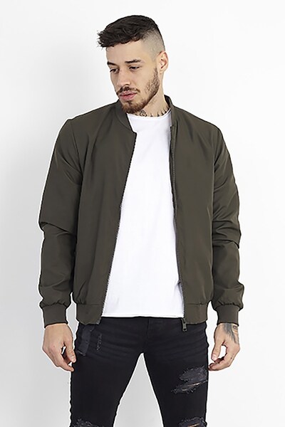  Brave Soul Bomber Mens Jacket 