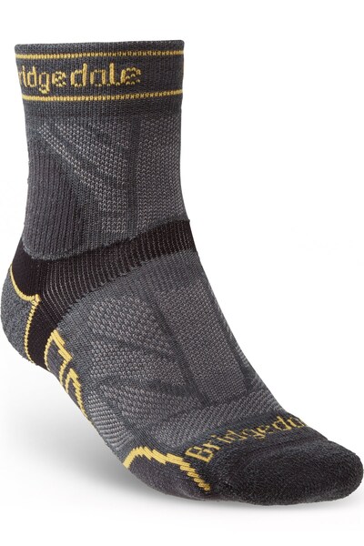  Bridgedale Lightweight Mens T2 Merino Mini Crew Run Socks 