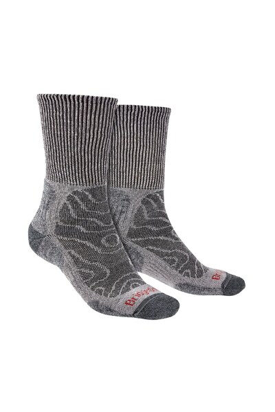  Bridgedale Mens Hiking Lightweight Merino Boot Socks 
