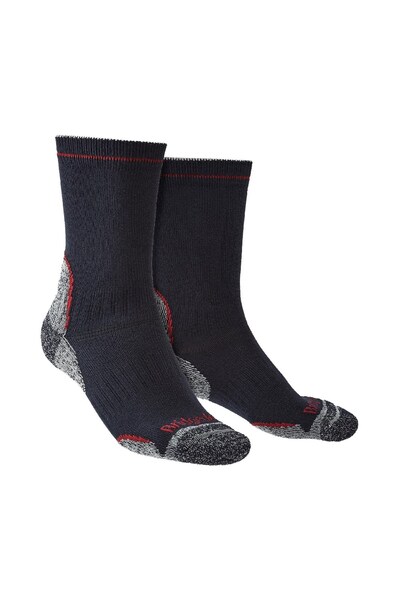  Bridgedale Mens Hiking T2 Coolmax Performance Boot Socks 