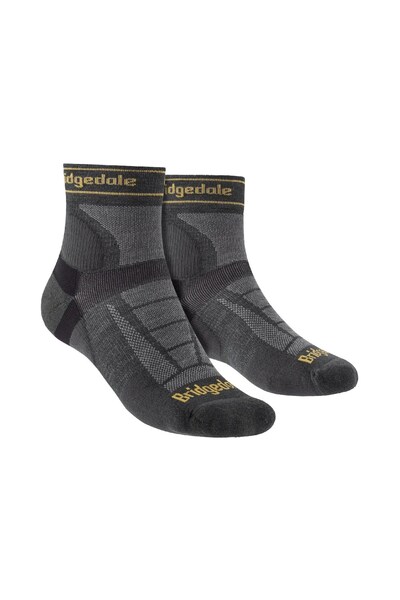  Bridgedale Mens Running Lightweight T2 Merino Crew Socks 