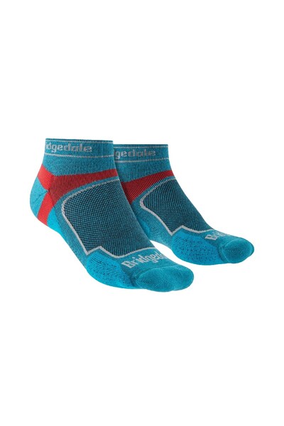  Bridgedale Mens Running Ultralight Coolmax Low Socks 