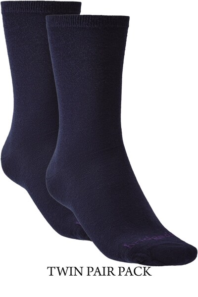 Bridgedale Ultra Light Unisex Thermal Liner Socks Twin Pack 