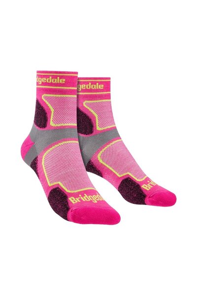  Bridgedale Womens Running Ultralight Coolmax Crew Socks 