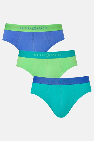  British Boxers Mens 3 Pack Briefs 