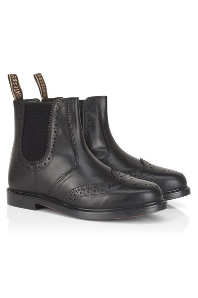  Catesby England Boston Mens Leather Sole Dealer Boots 