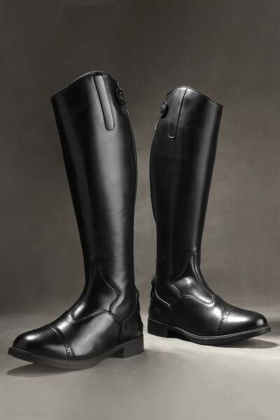  Catesby England Kelso Womens Leather Zip Riding Boots 