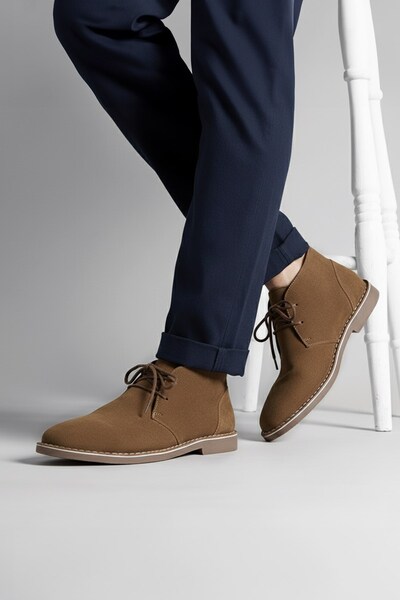  Catesby England Sahara Mens Suede Leather Desert Boots 