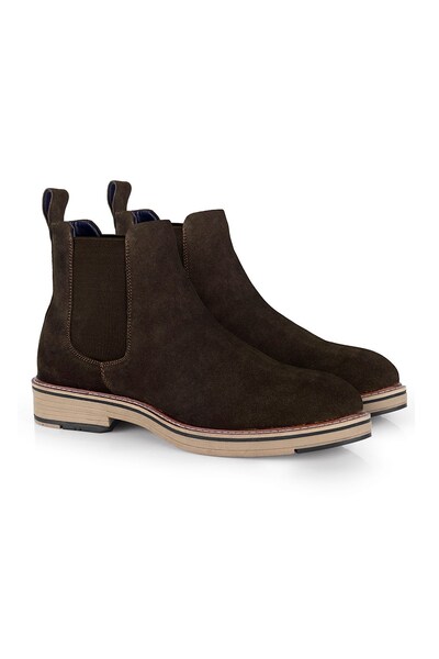  Catesby England Sweeney Mens Leather Casual Slip On Dealer Boots 