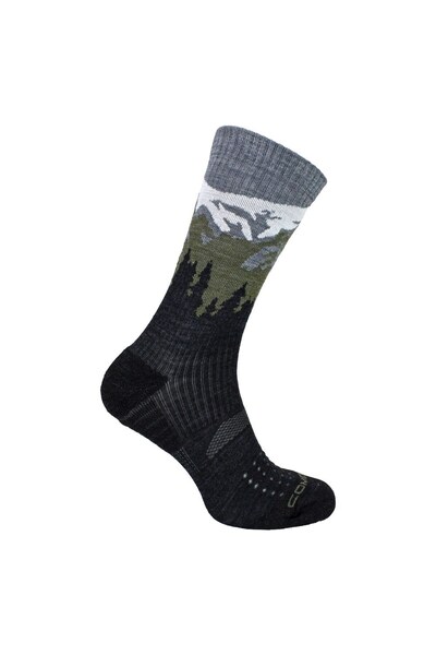  Comodo Mens Light Performance Crew Merino Wool Socks 