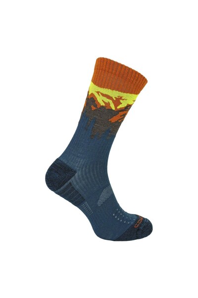  Comodo Mens Light Performance Crew Merino Wool Socks 