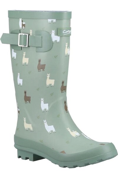  Cotswold Farmyard Kids Alpaca Wellington Boots 