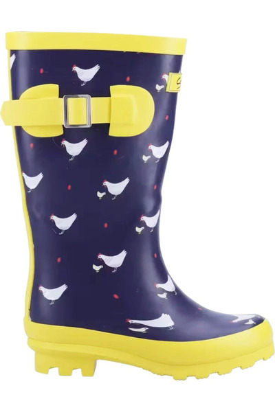  Cotswold Farmyard Kids Chicken Wellington Boots 
