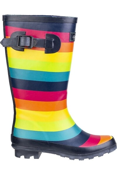  Cotswold Kids Rainbow Wellington Boots 