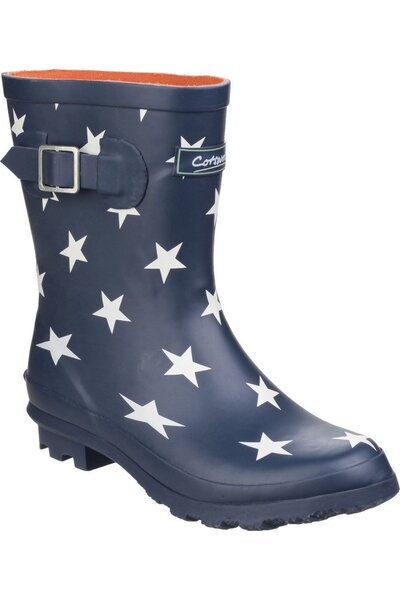  Cotswold Midcalf Womens Badminton Patern Waterproof Wellies 