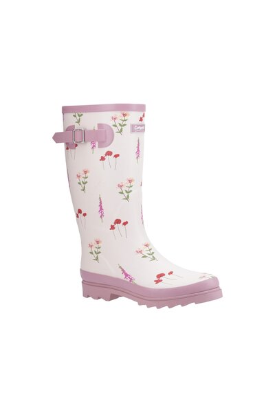  Cotswold Wildflower Tall Wellingtons Womens 