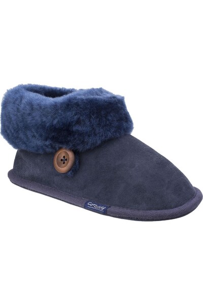  Cotswold Wotton Womens Sheepskin Soft Leather Booties 
