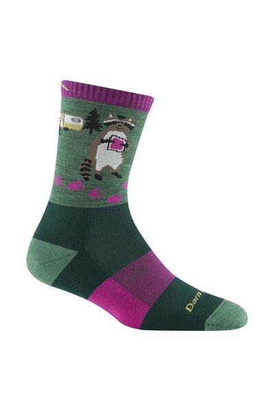  Darn Tough Ladies Merino Animal Patterned Hiking Boot Socks 